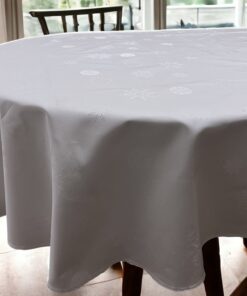 Stolnjak Ovalni 160x220cm Snowflakes 2