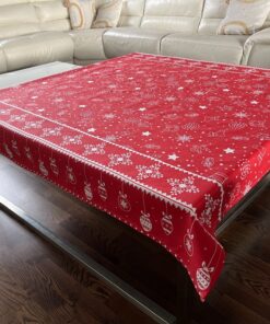 Novogodisnji stolnjak 150x150cm Stars