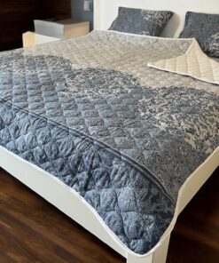 Viktorija set frotir/pamuk prekrivač Azure