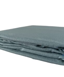 Čaršav Flanel 100% pamuk Sivo/Plava 150x200cm/25cm