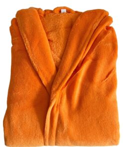 Bade mantil Mikrofiber Orange