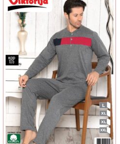 Muška pidzama komplet Viktorija Kod 104