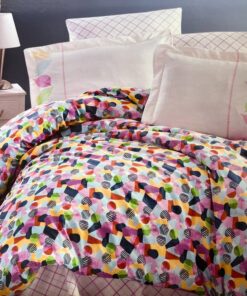 Komplet posteljina sa štepanom navlakom 160x220cm D18