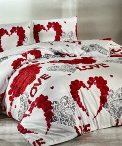 Komplet posteljina sa štepanom navlakom 160x220cm D24