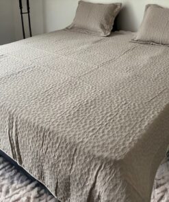 Prekrivač Elegance 250x260cm i 2 jastučnice Grey