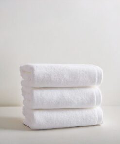 Peškir Hotelski Glat 450g/m2 30x50cm Beli