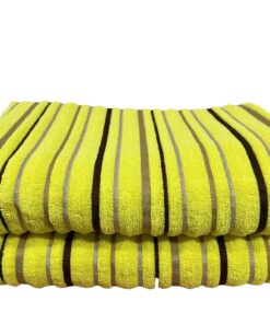 Peškir Linije Žuti 70x130cm