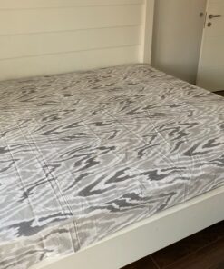 Čaršav Ranforce 220x240cm bez lastiša White/grey