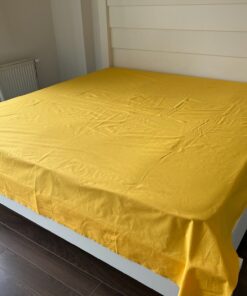 Čaršav Ranforce 160x240cm bez lastiša Žuti