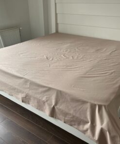 Čaršav Ranforce 220x240cm bez lastiša Kapućino