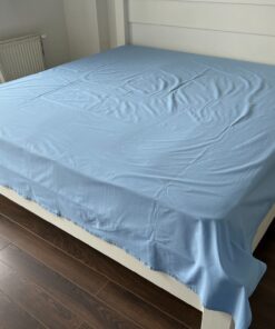 Čaršav Ranforce 220x240cm bez lastiša Svetlo Plavi