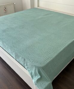 Pamučni prekrivač Summer Svetlo zelena boja