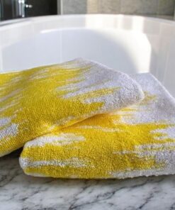 Peškir Abstract  Žuti 50x90cm