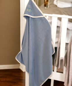 Baby peškir 100x100cm sa kapuljačom Plavi