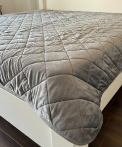 Mekani prekrivač Soft cover Siva 200x200cm