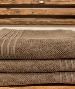 Peškir Popcorn Braon boja 50x100cm