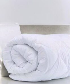 Štep deka Glat 200x200cm Bela