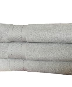 Peškir Vestio textiling 50x100cm Svetlo sivi