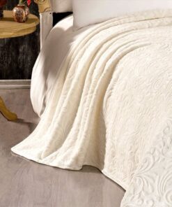 Ćebe Bahar Soft 210x240cm Prljavo bela boja
