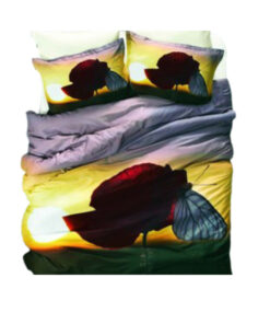 Posteljina 3D Saten Francuski ležaj D3