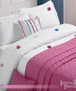 Louca Patisca set box sa prekrivačem Roze