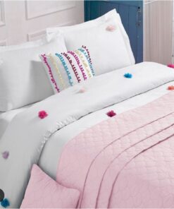 Louca Patisca set box sa prekrivačem Svetlo Roze