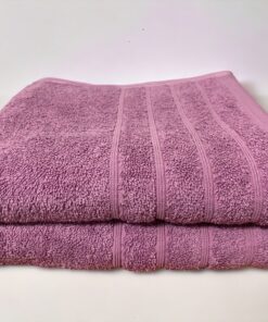 Peškir Indy 50x100cm 550g/m2 Bordura Ljubičasti