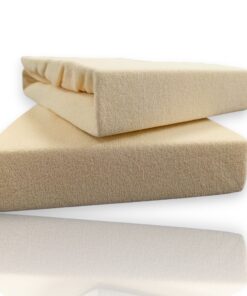 Čaršav Frotir 90x200cm Krem