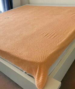 Pamučni prekrivač Summer 200x200cm Kajsija boja