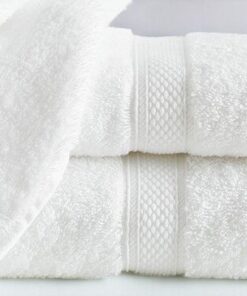 Peškir Hotelski Glat-Vez 500g/m2 90x150cm Beli