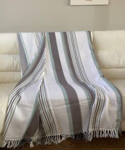 Ćebe Resa 150x200cm braon/belo