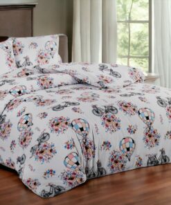 Komplet posteljina sa štepanom navlakom 160x220cm D27