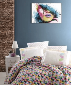 Komplet posteljina sa štepanom navlakom 200x220cm D18