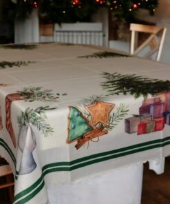 Stolnjak Novogodisnji 150x220cm Kolacic