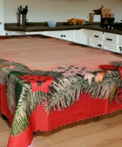 Stolnjak Novogodisnji 150x220cm Cvet