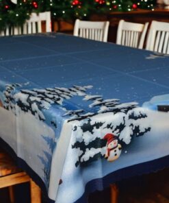 Stolnjak Novogodisnji 150x220cm Snesko