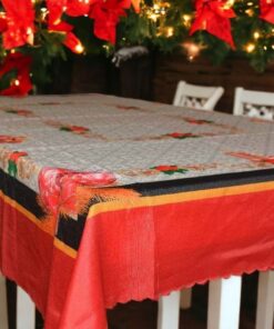 Stolnjak Novogodisnji 150x220cm Sveca