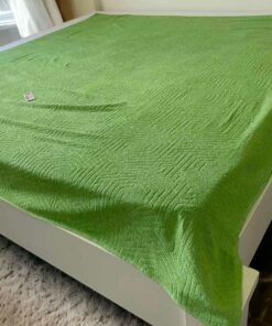 Pamučni prekrivač Summer 200x200cm Zelena boja