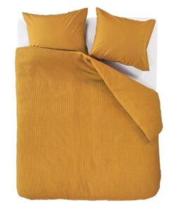 Jorganska navlaka + 2 jastučnice FLANEL yellow DOUBLE