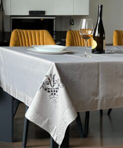 Stolnjak Krown 160x220cm Siva boja