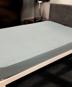 Čaršav Flanel Plavo/zelena boja 140cmx200cm/25cm