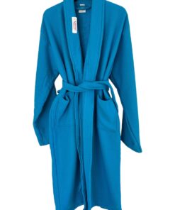 Bade Mantil Frotir Light Blue XXL Dug rukav