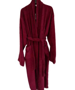 Bade Mantil Frotir Bordo XXXXL Dug rukav