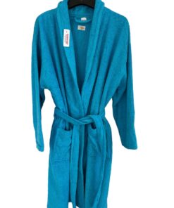 Bade Mantil Frotir Svetlo Plavi XXL Dug rukav