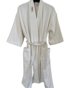 Bade Mantil Frotir White Kimono L Kratak rukav