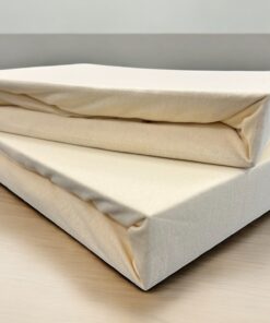 Čaršav Pamuk 90x200/25cm Krem boja