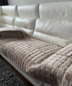 Set prekrivač trodelni Light coffee