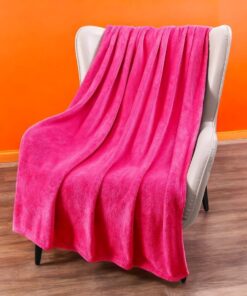 Ćebe Soft One 150x200cm Dark Pink