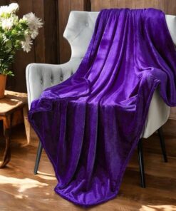 Ćebe Soft One 150x200cm Dark Purple