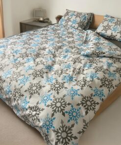 Posteljina Plave pahulje Viktorija 200x220cm